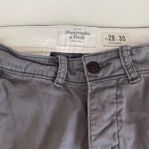 Abercrombie & Fitch gray chinos